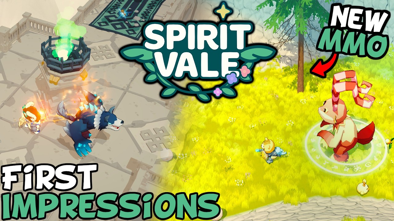 SpiritVale Early Access MMORPG gameplay in Nevaris
